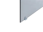 Coffee Table KENDALL Tempered Glass Black