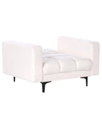 Armchair ALNES Boucle White