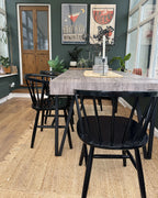 Dining Table ADENA Brown 180 cm 90 cm