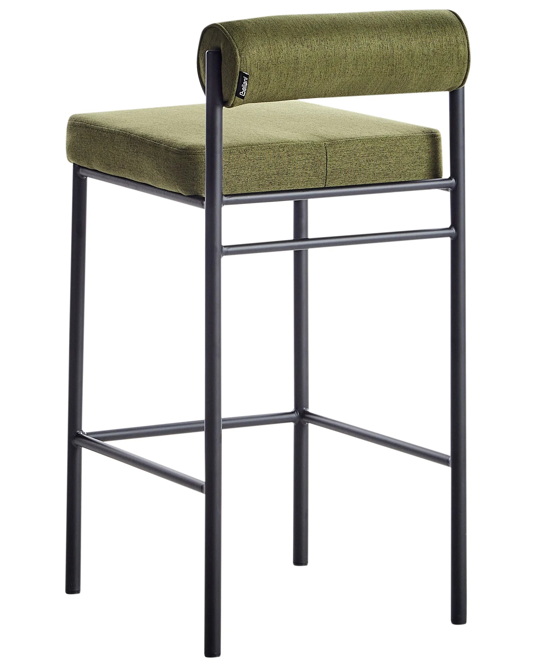 Set of 2 Bar Chairs AMAYA Green