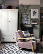 Armchair LESJA Fabric Pink