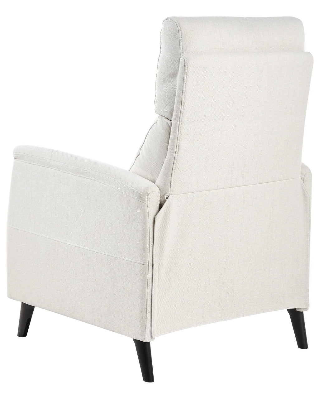 Recliner Chair SELVIK with Footrest Fabric Off-White