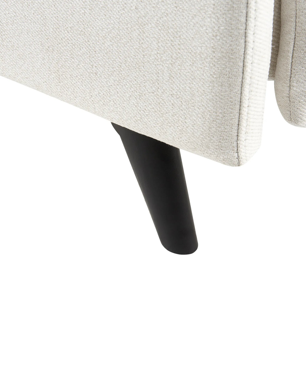 Recliner Chair SELVIK with Footrest Fabric Off-White