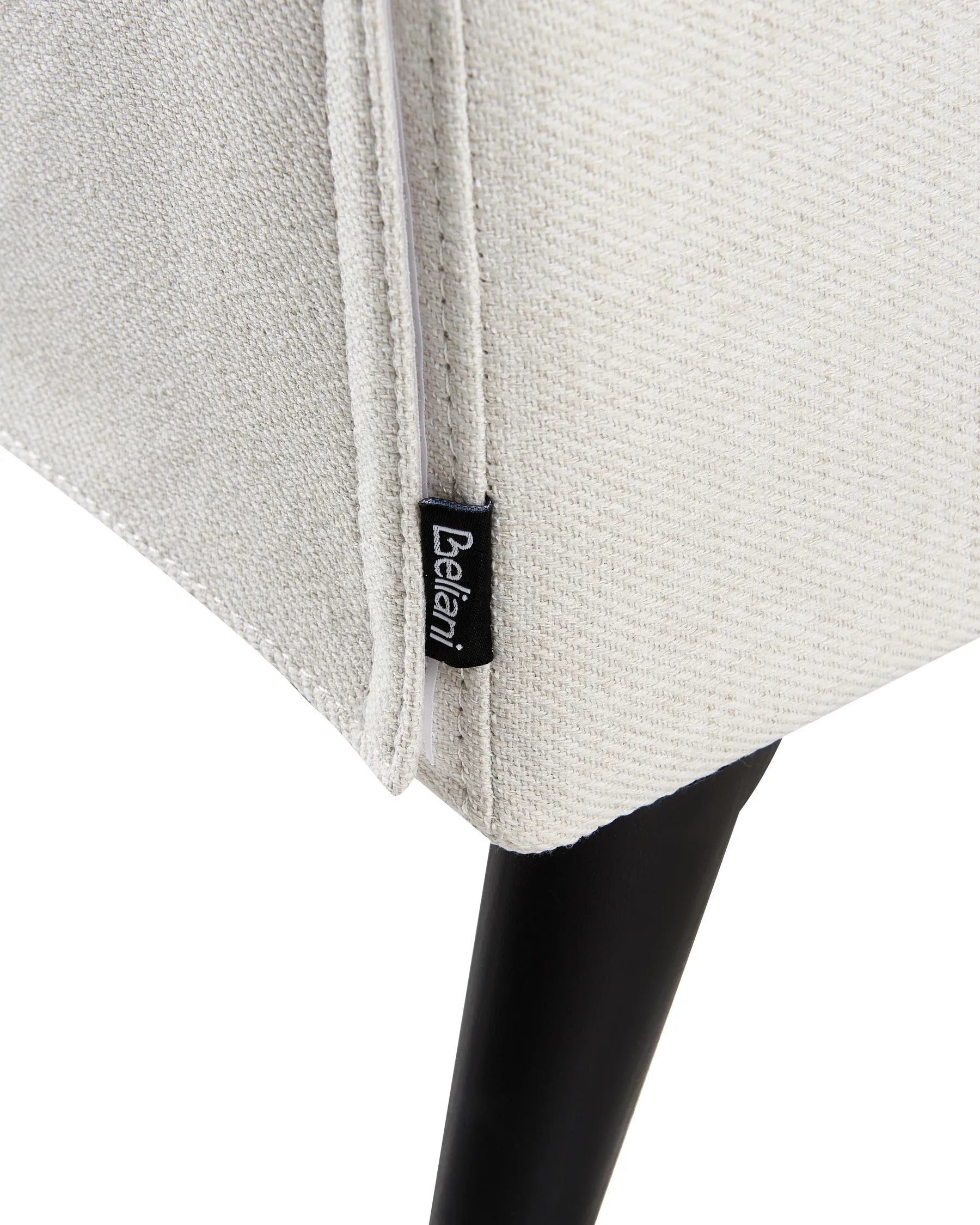 Recliner Chair SELVIK with Footrest Fabric Off-White