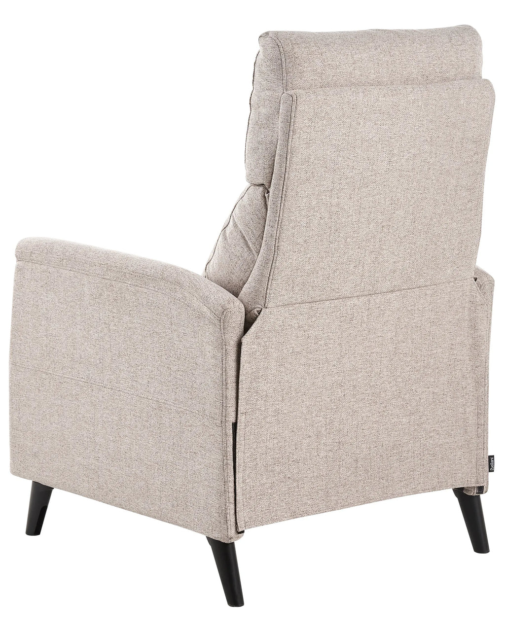 Recliner Chair SELVIK with Footrest Fabric Beige