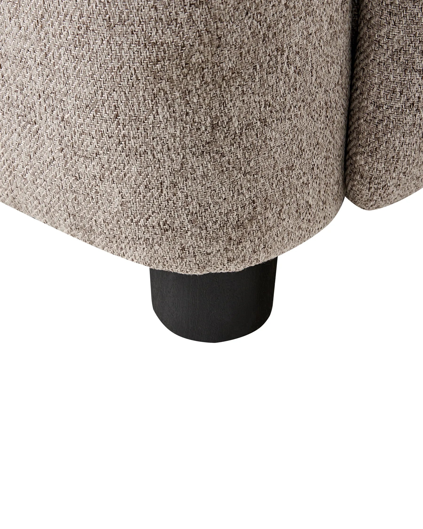 Recliner Chair SANDE with Footrest Fabric Beige