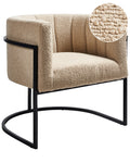 Armchair LARVIK II Boucle Beige