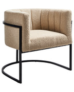 Armchair LARVIK II Boucle Beige
