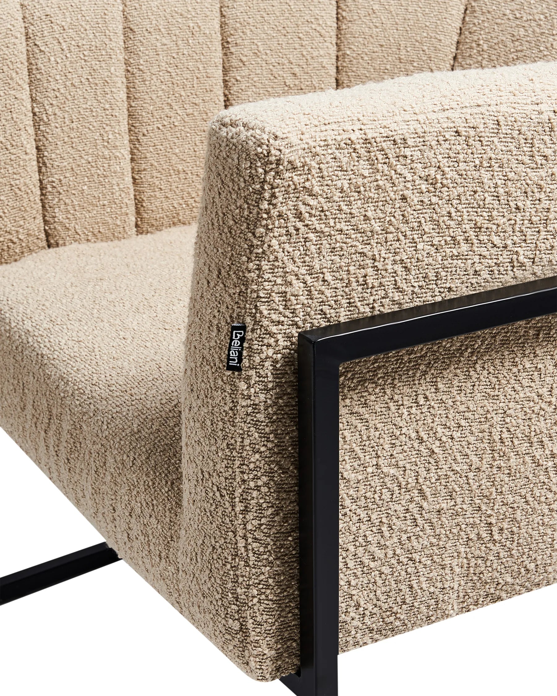 Armchair LARVIK II Boucle Beige