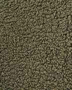 Set of 2 Bar Chairs CASMALIA Boucle Dark Green
