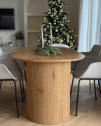 Dining Table SAVORY Light Brown 180 cm 90 cm