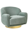 Armchair LEJRE Fabric Light Green