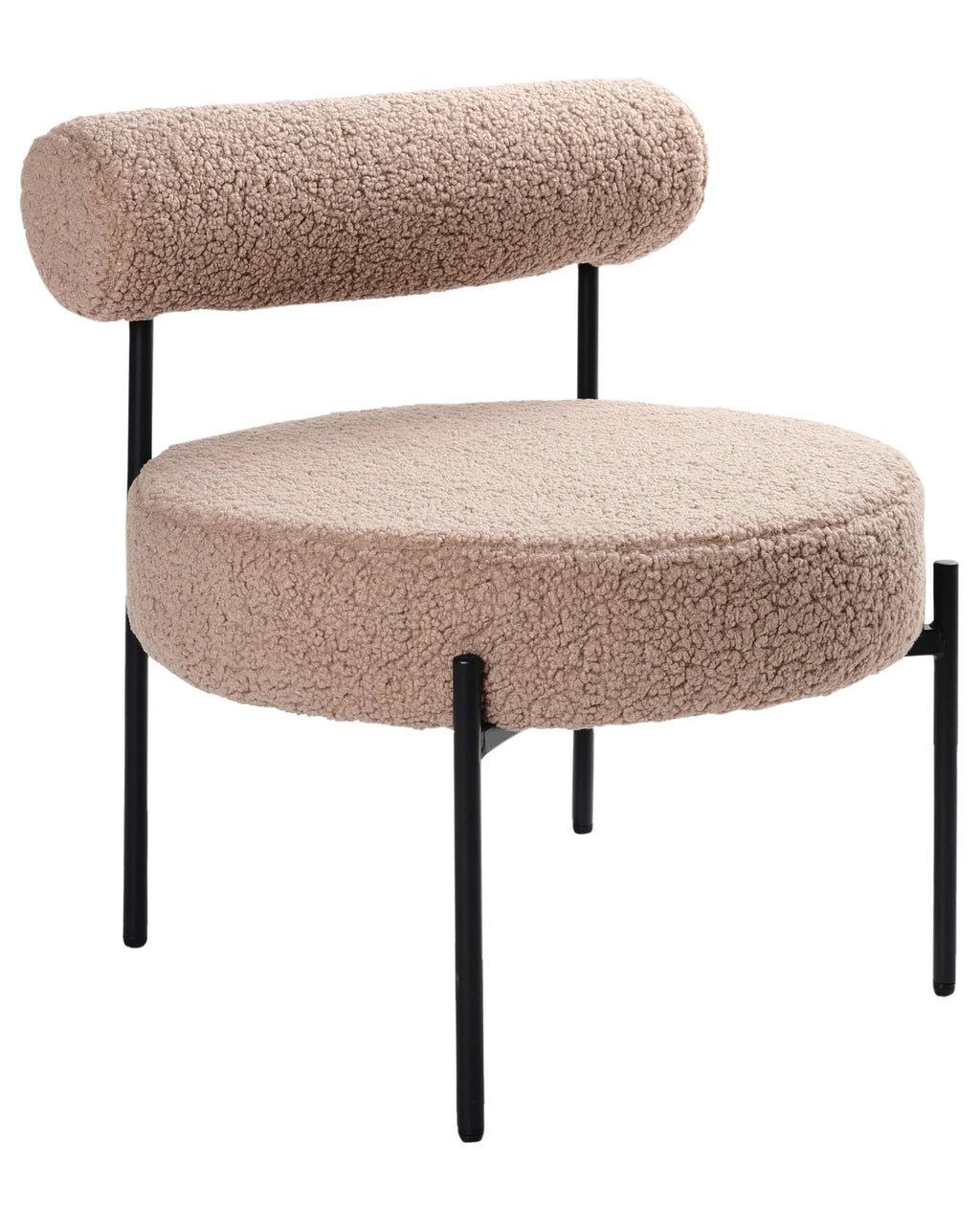 Armchair ALPHA Boucle Taupe