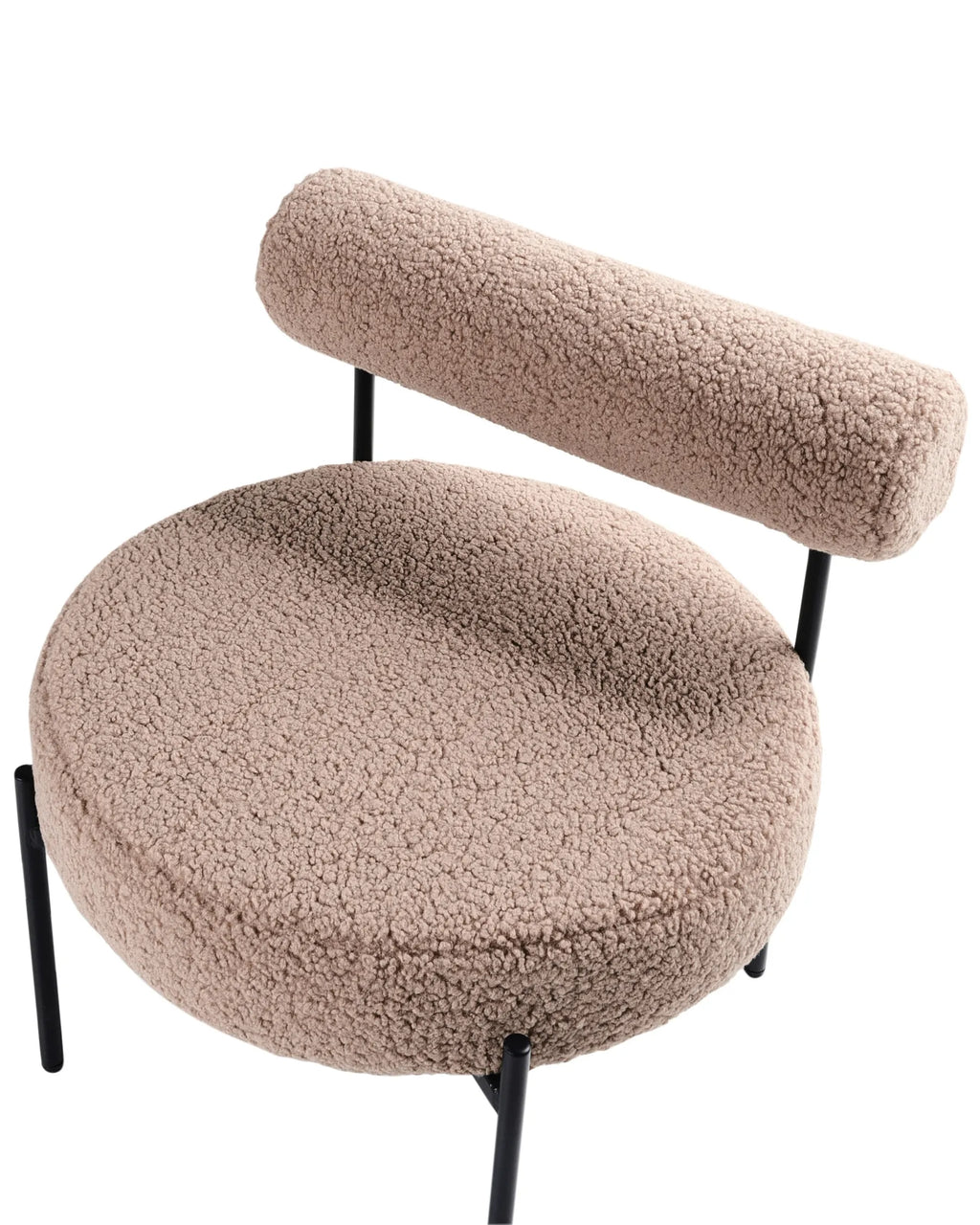 Armchair ALPHA Boucle Taupe
