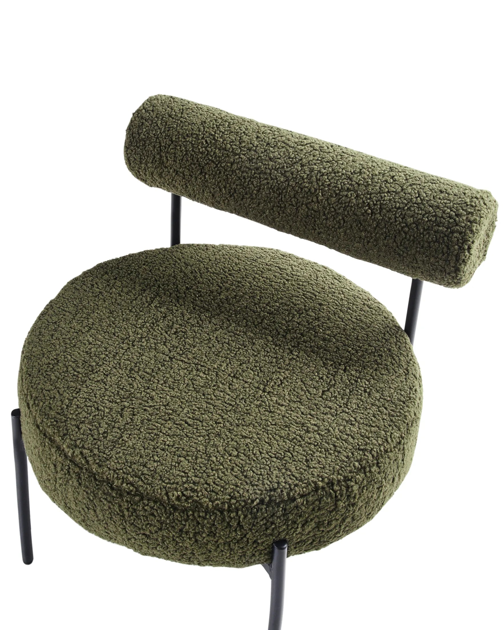 Armchair ALPHA Boucle Green