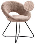 Dining Chair RACHEL Boucle Taupe