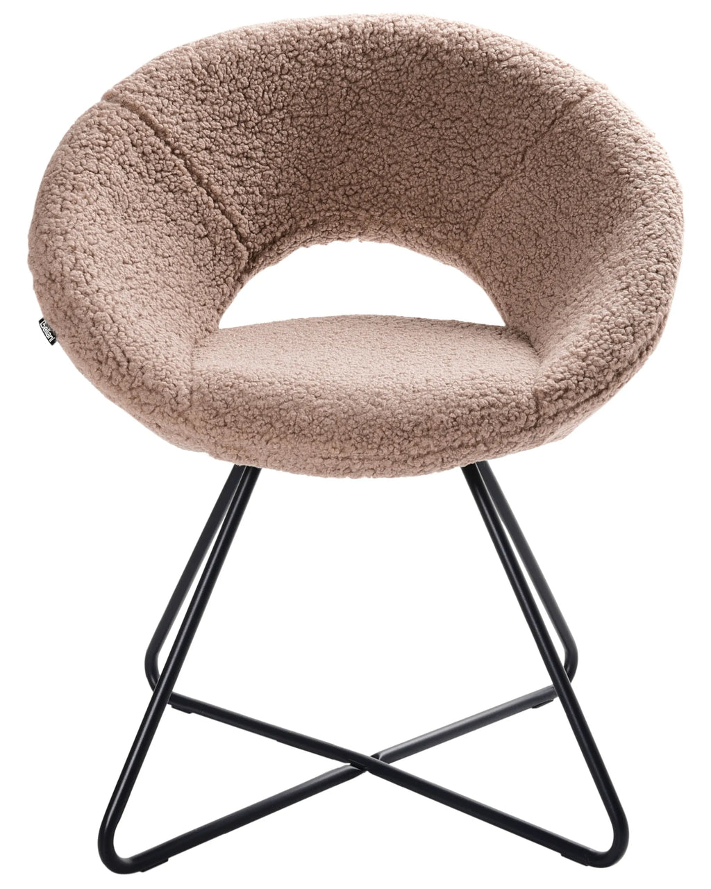Dining Chair RACHEL Boucle Taupe