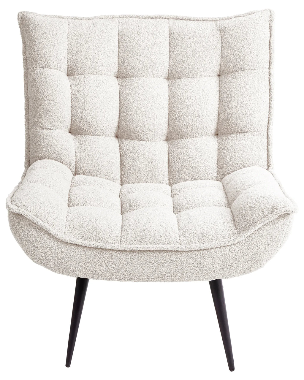 Armchair ALVESTA Boucle White