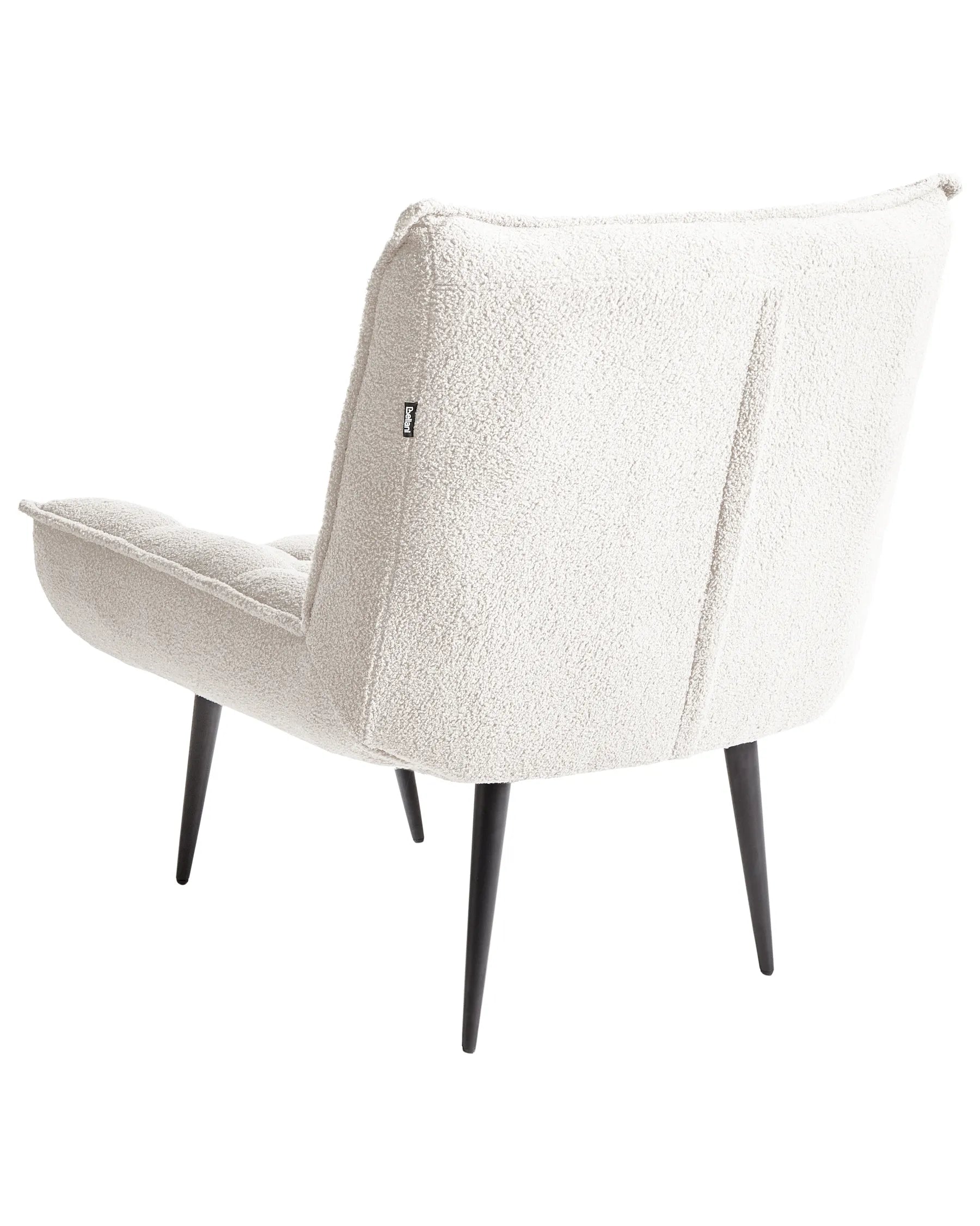 Armchair ALVESTA Boucle White