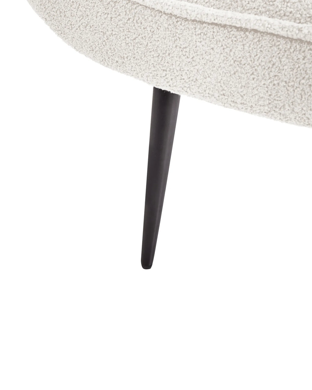 Armchair ALVESTA Boucle White