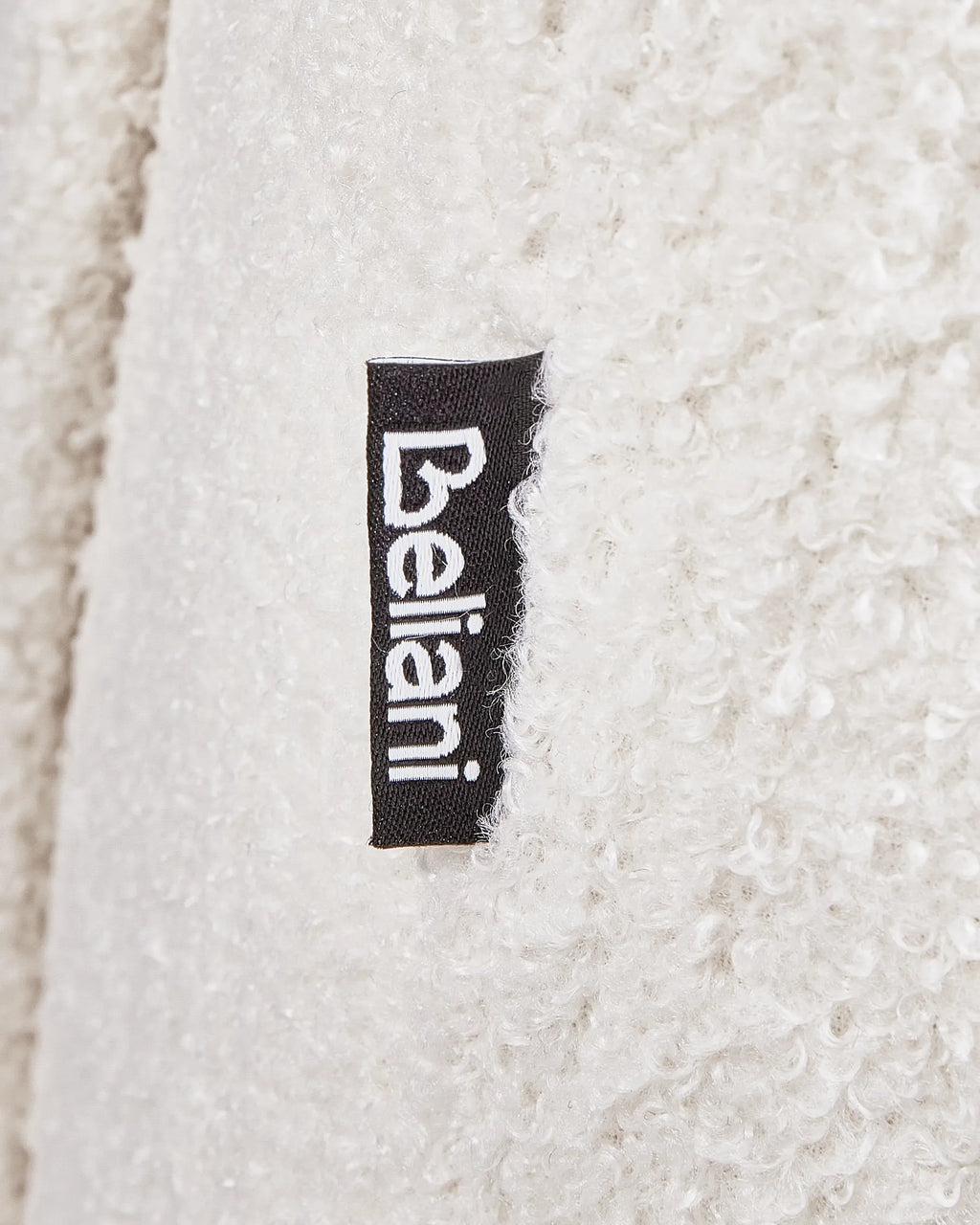 Armchair ALVESTA Boucle White