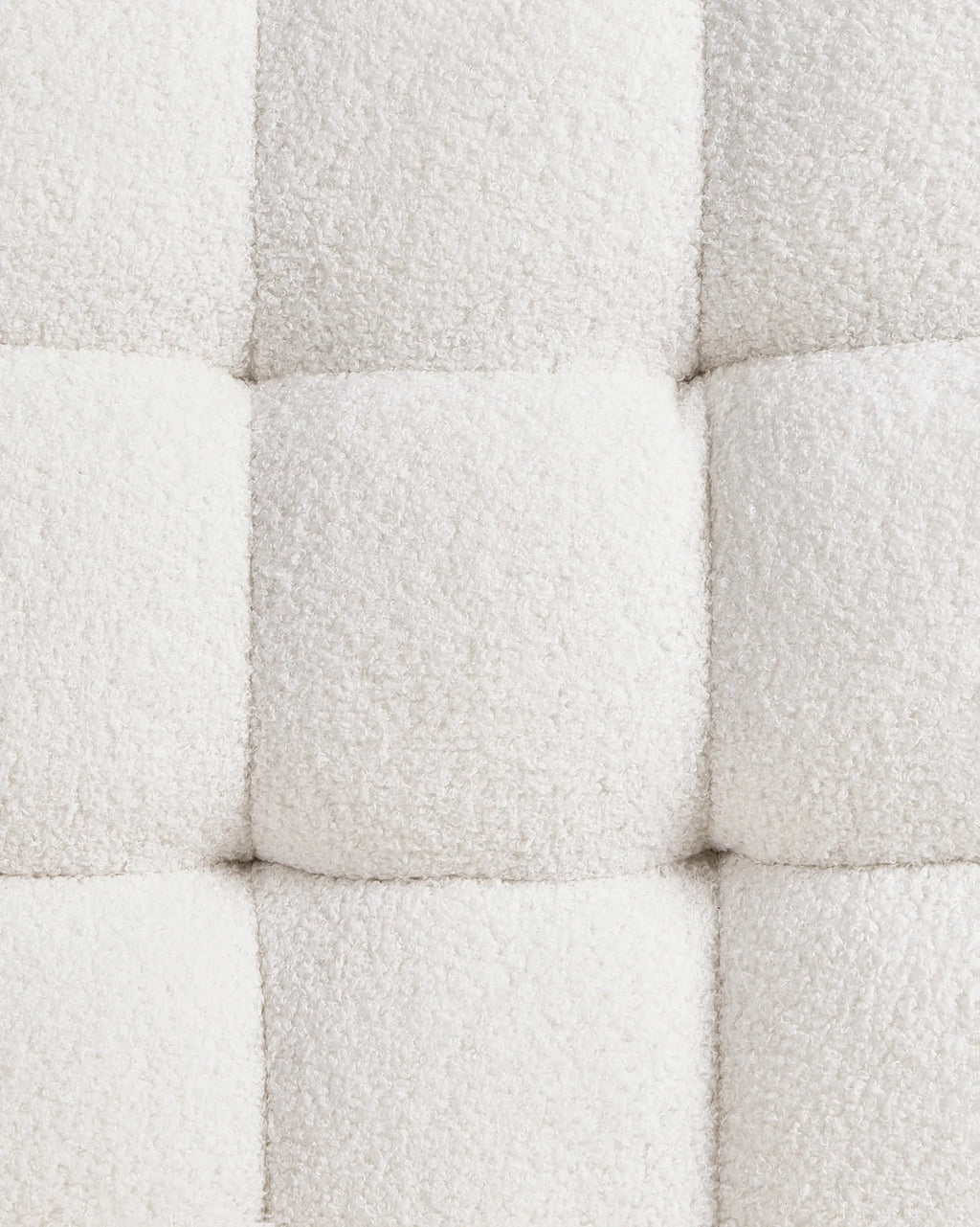 Armchair ALVESTA Boucle White