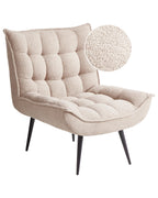 Armchair ALVESTA Boucle Beige