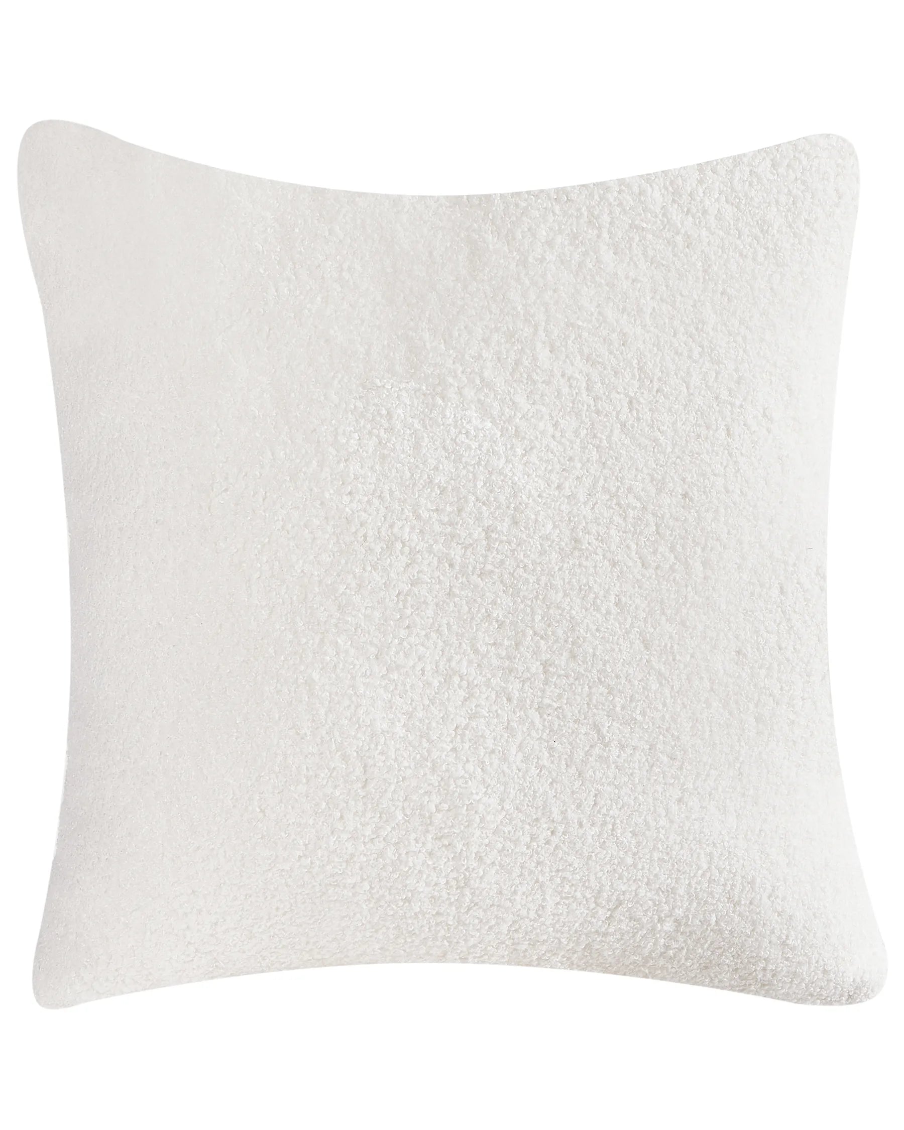 Swivel Armchair DALBY Boucle White