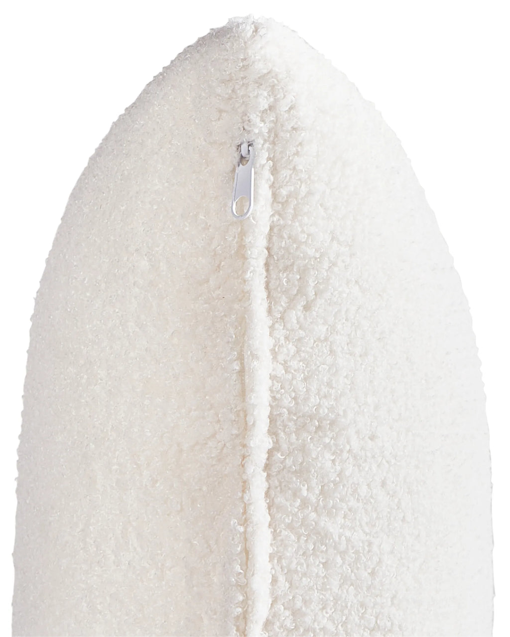 Swivel Armchair DALBY Boucle White