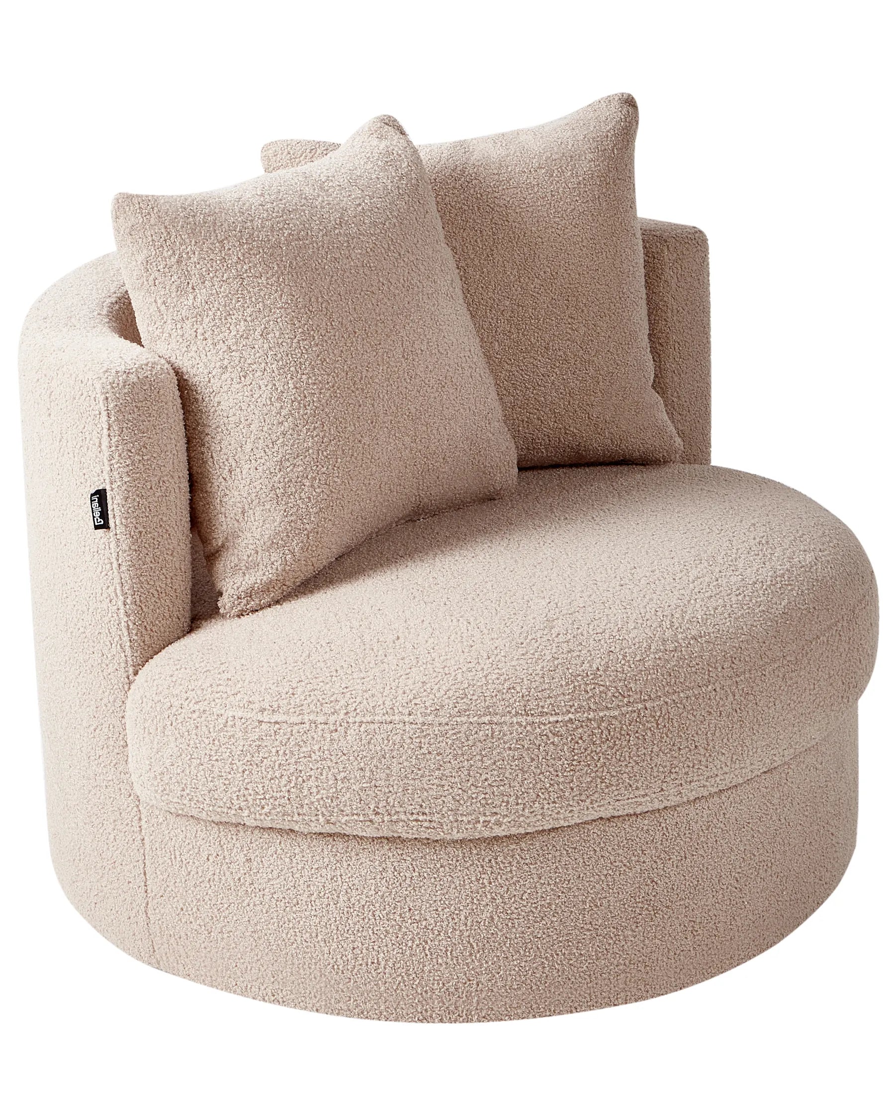 Armchair DALBY Boucle Beige