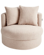 Armchair DALBY Boucle Beige