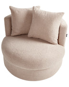 Armchair DALBY Boucle Beige