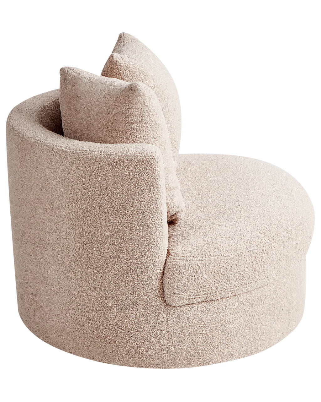 Armchair DALBY Boucle Beige