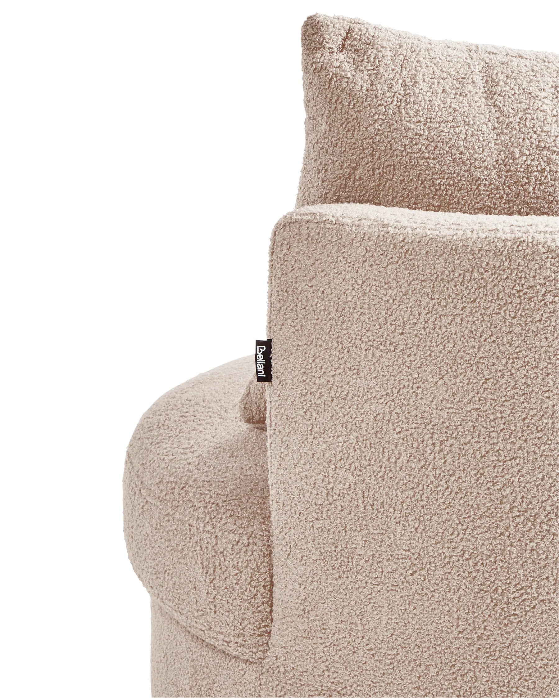 Armchair DALBY Boucle Beige