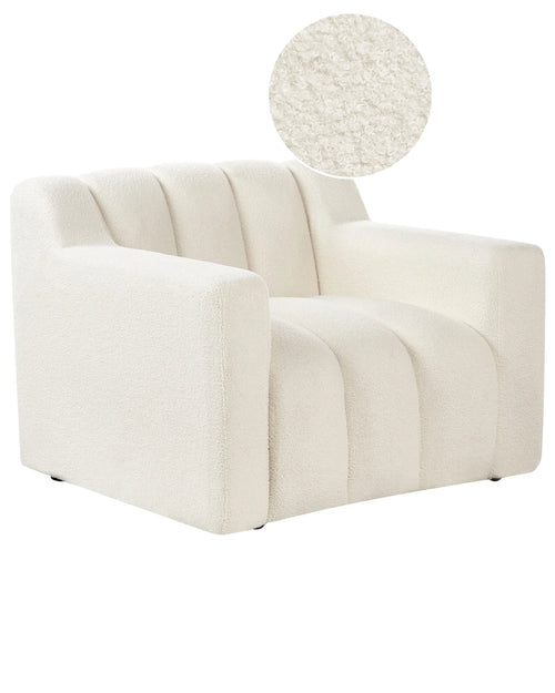 Armchair AGERUP Boucle Off-White