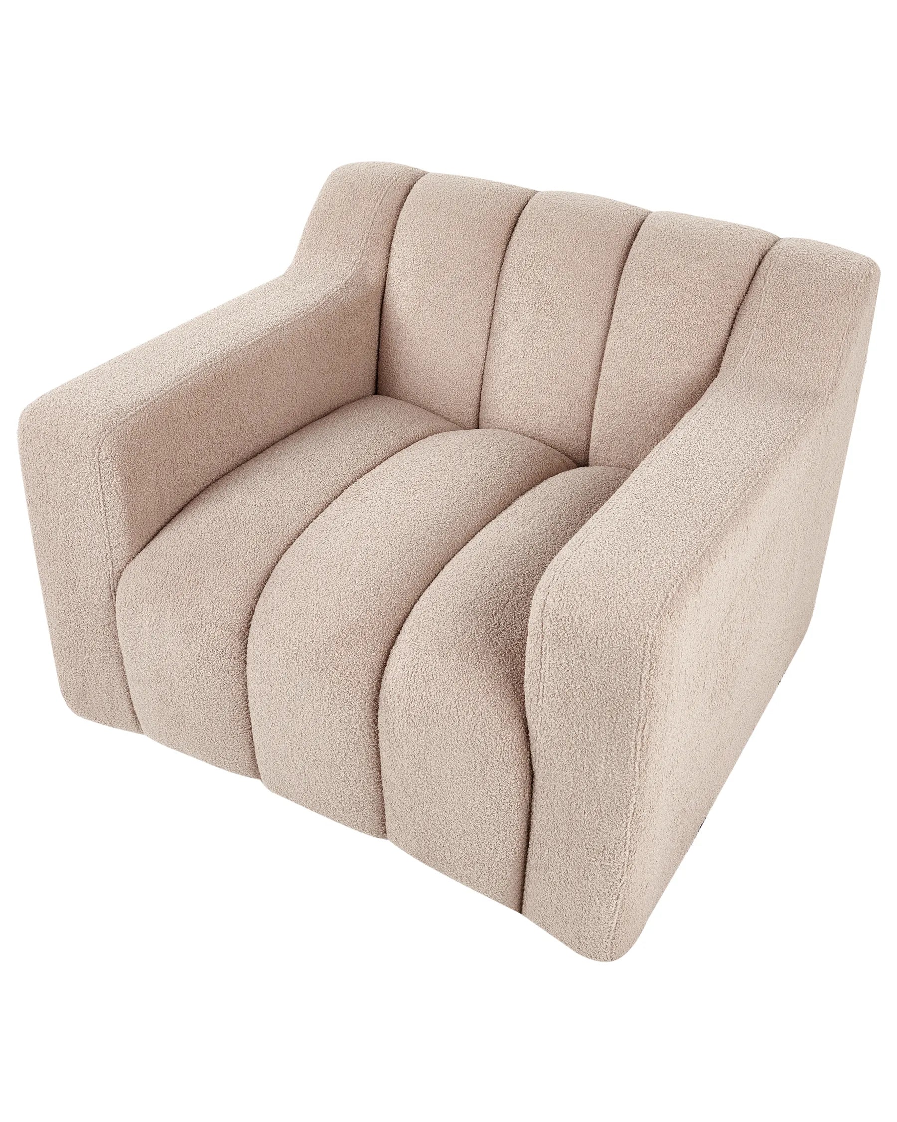 Armchair AGERUP Boucle Beige