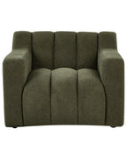 Armchair AGERUP Boucle Dark Green