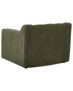 Armchair AGERUP Boucle Dark Green