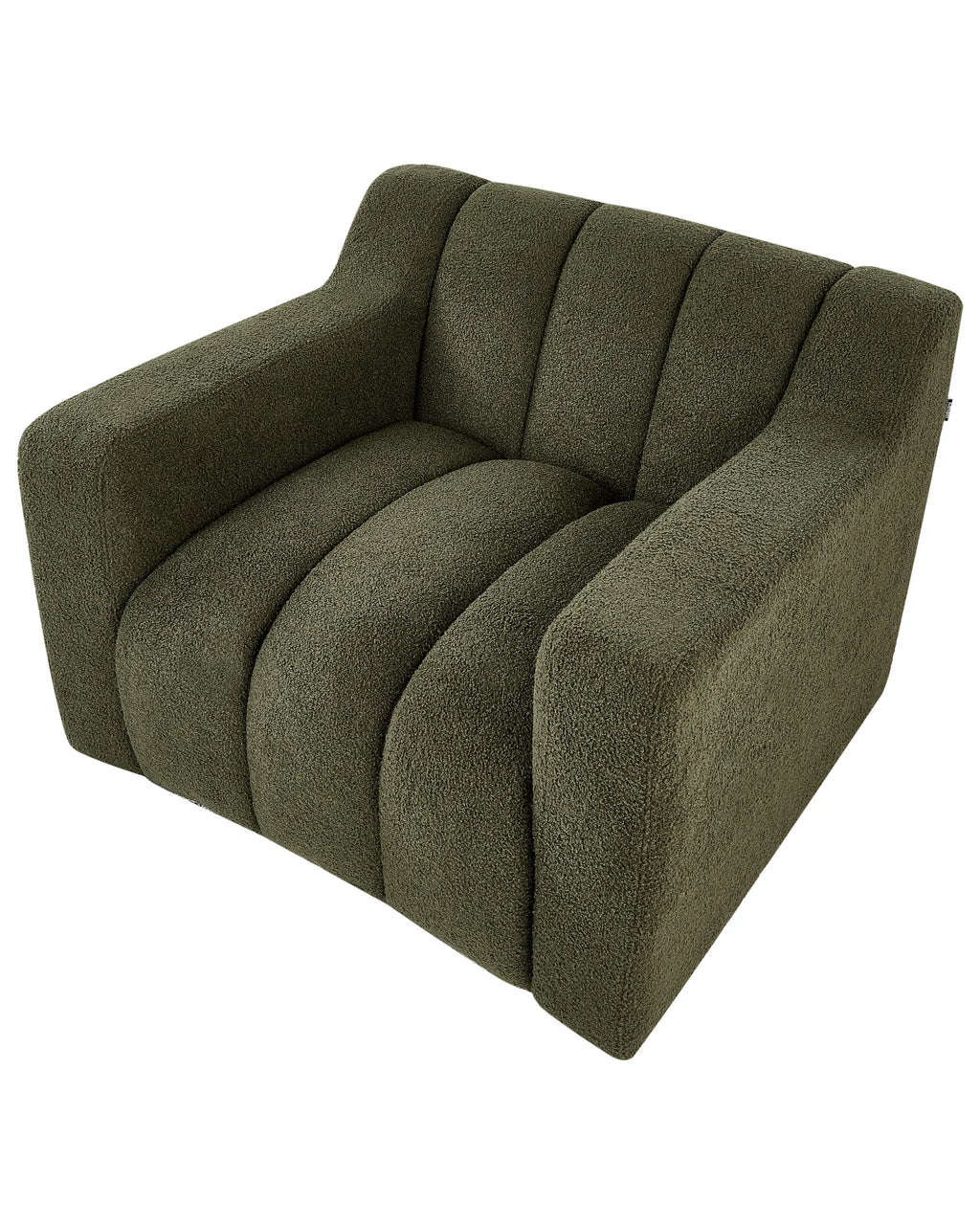 Armchair AGERUP Boucle Dark Green