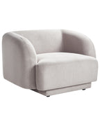 Armchair SKJANES Fabric Light Grey