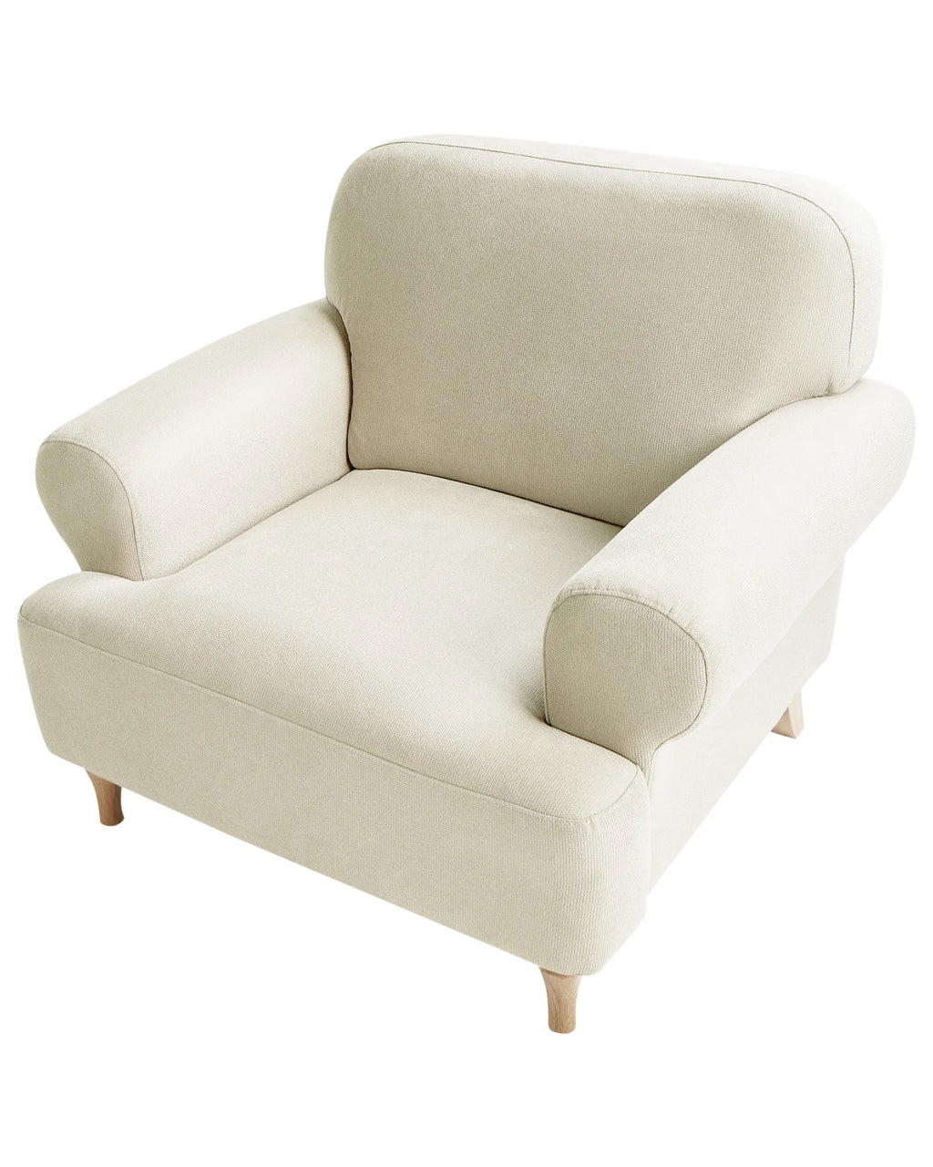 Armchair KIBERG Fabric Light Beige