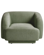 Armchair SKJANES Fabric Green