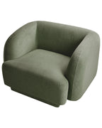 Armchair SKJANES Fabric Green
