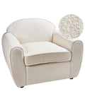 Armchair ELLEDE Boucle Light Beige