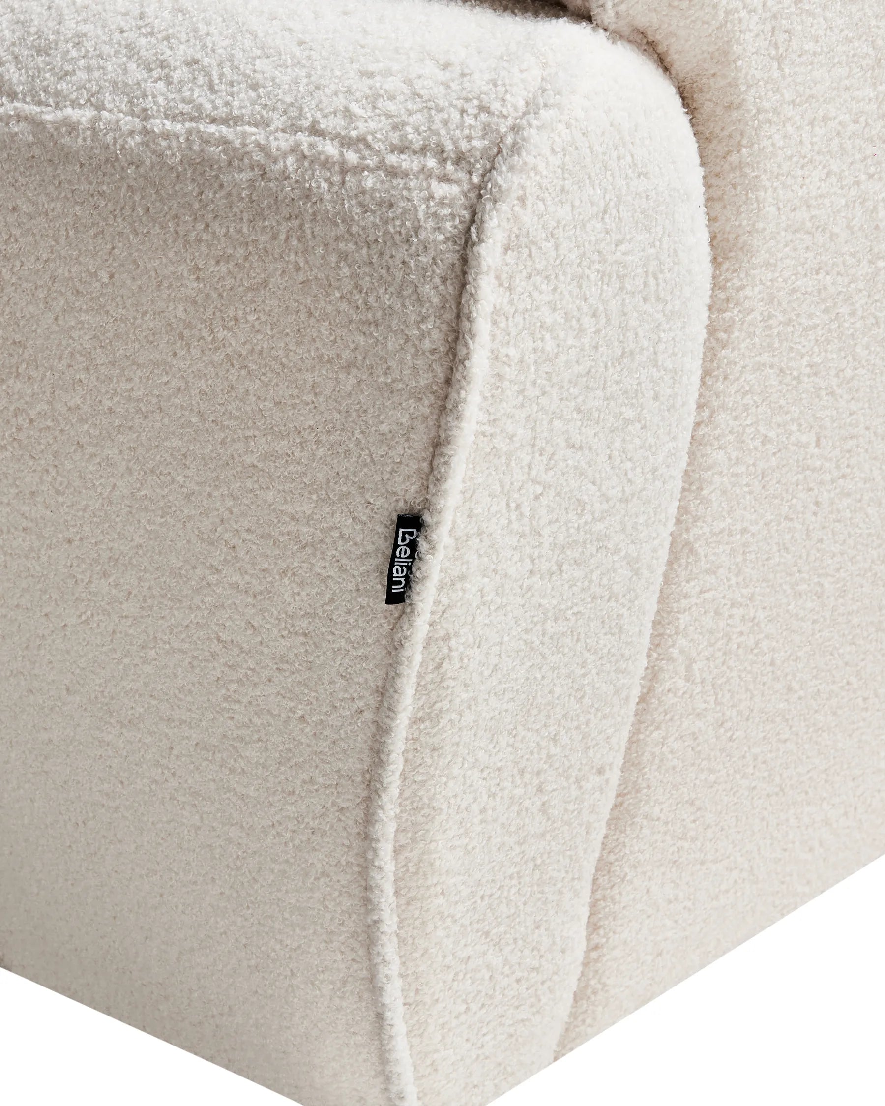 Armchair ELLEDE Boucle Light Beige