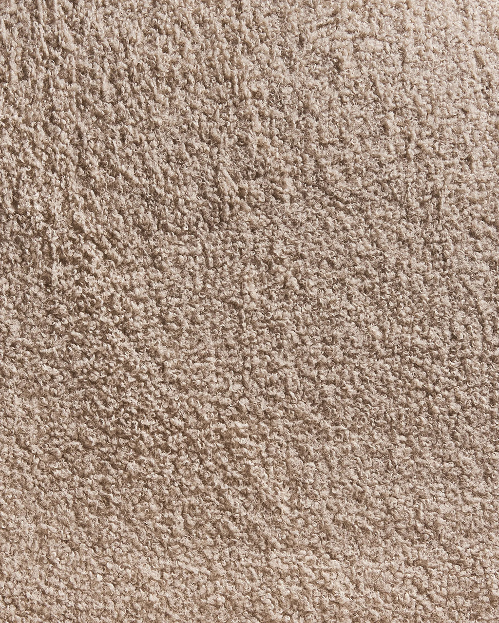 Armchair ELLEDE Boucle Light Brown