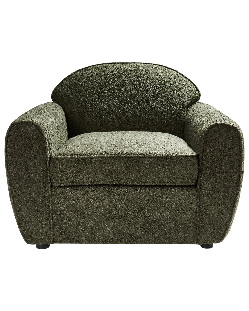 Armchair ELLEDE Boucle Dark Green