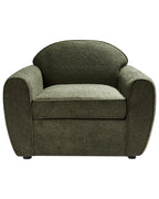 Armchair ELLEDE Boucle Dark Green
