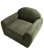 Armchair ELLEDE Boucle Dark Green