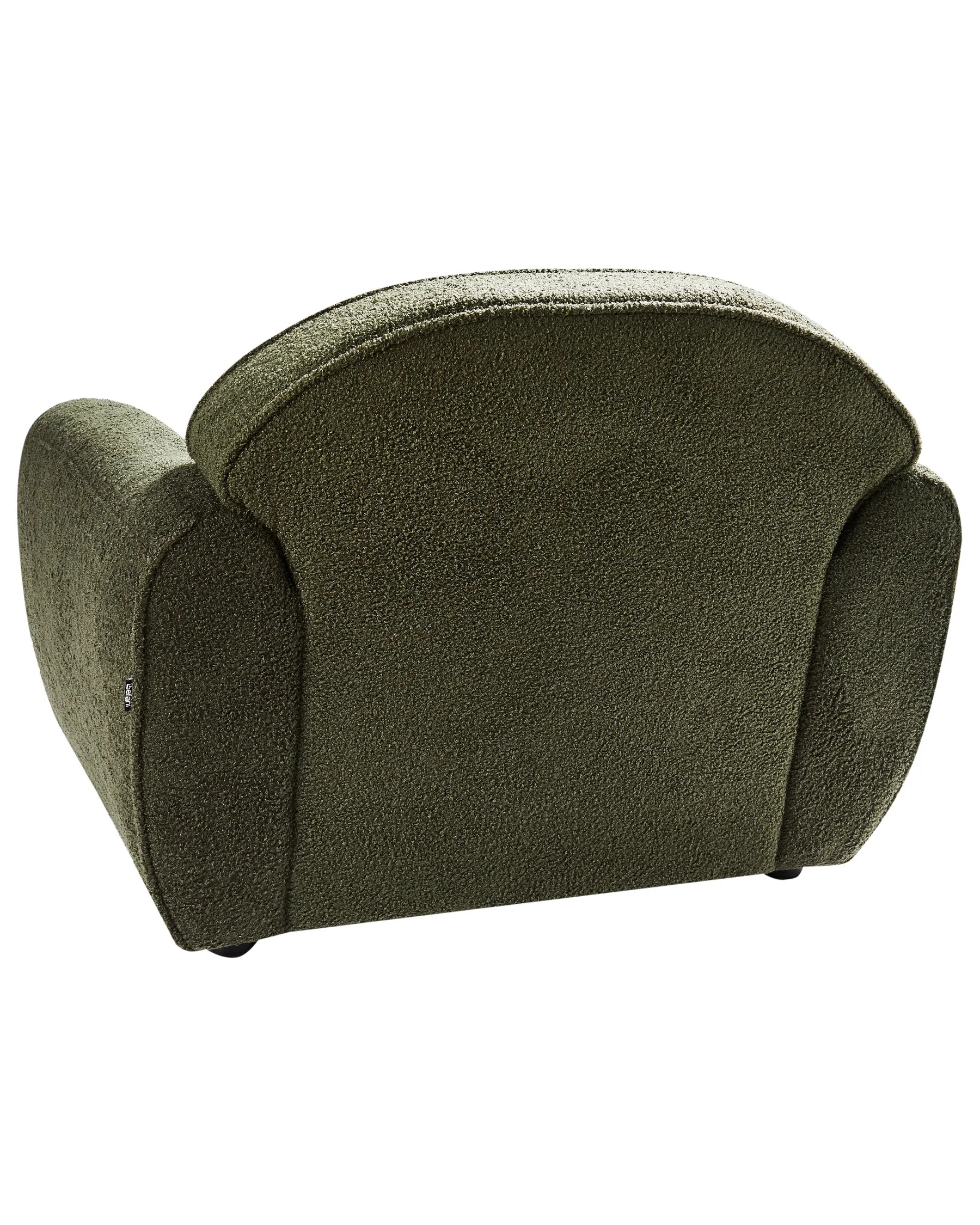 Armchair ELLEDE Boucle Dark Green